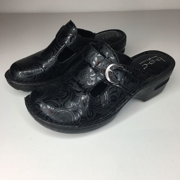 Boc Born Sz 7 Black Slip on Clogs - Picture 1 of 8